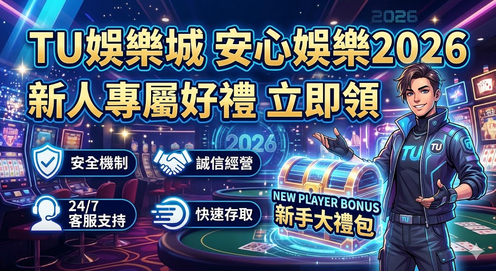 TU娛樂城安心娛樂2026｜新人專屬好禮立即領
